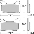 BREMB BRAKE PADS 07GR75SX SINTER METAL