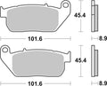 BREMB BRAKE PADS 07HD13SA SINTER METAL