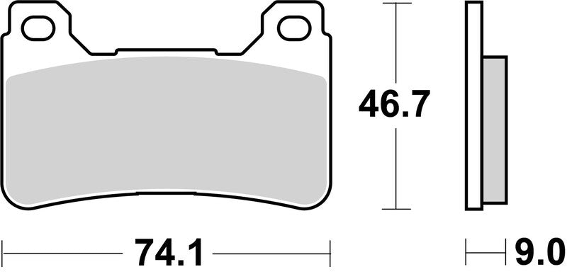 BREMB BRAKE PADS 07HO50RC RACING CARBON