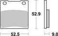 BREMB BRAKE PADS 07KS05SP SINTER METAL