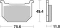 BREMB BRAKE PADS 07SU0312 ORGANIC