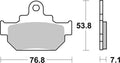BREMB BRAKE PADS 07SU0904 ORGANIC