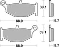 BREMB BRAKE PADS 07SU32SP SINTER METAL