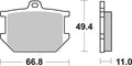 BREMB BRAKE PADS 07YA0309 ORGANIC