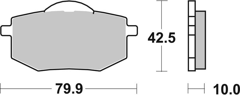 BREMB BRAKE PADS 07YA1909 ORGANIC