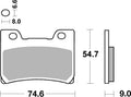 BREMB BRAKE PADS 07YA26SA SINTER METAL