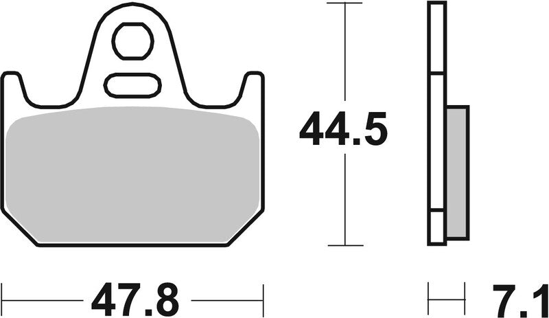 BREMB BRAKE PADS 07YA29CC CARBON CERAMIC