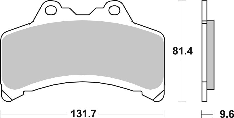 BREMB BRAKE PADS 07YA3108 ORGANIC