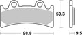 BREMB BRAKE PADS 07YA32SA SINTER METAL