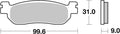 BREMB BRAKE PADS 07YA37SP SINTER METAL