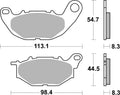 BREMB BRAKE PADS 07YA52SA SINTER METAL
