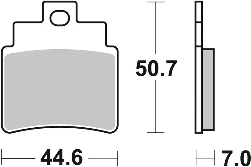 BREMB BRAKE PADS 07050XS SINTER METAL