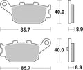 BREMB BRAKE PADS 07053XS SINTER METAL
