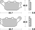 BREMB BRAKE PADS 07HO3607 ORGANIC