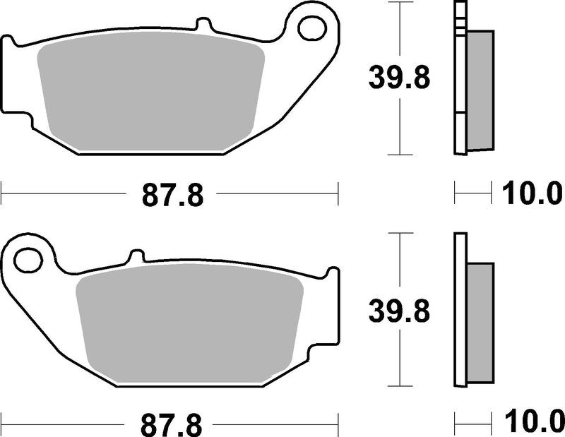 BREMB BRAKE PADS 07HO61CC CARBON CERAMIC