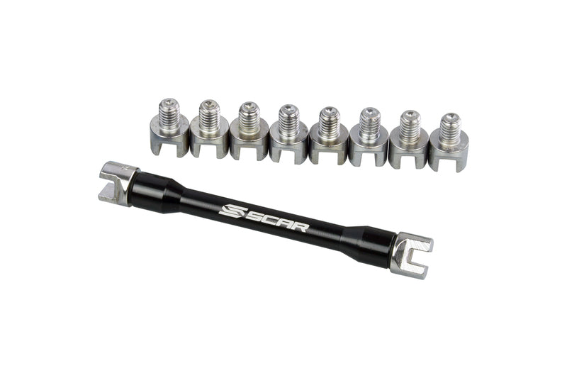 SCAR SPOKE WRENCH BLACK