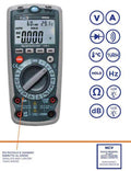 ZECA MULTIMETER MEASURE/DB/LUX/T°