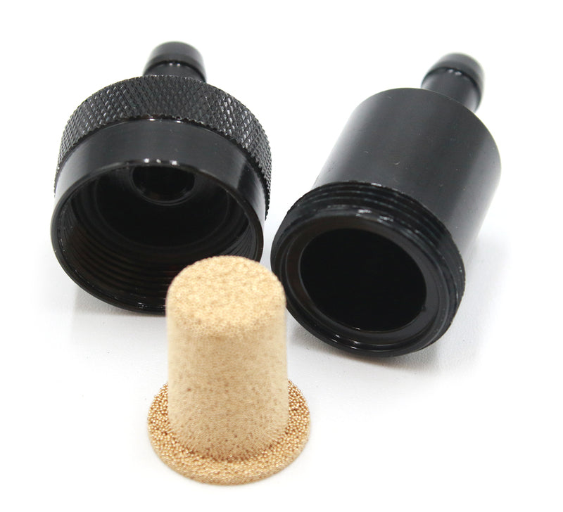 JMP FUEL FILT UNIVERSAL ALUMINIUM BLACK