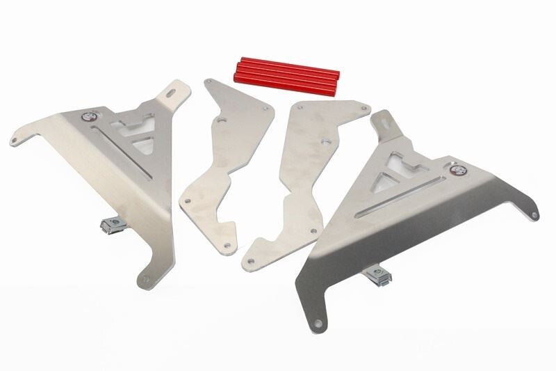 AXP RADIATOR BRACES RED