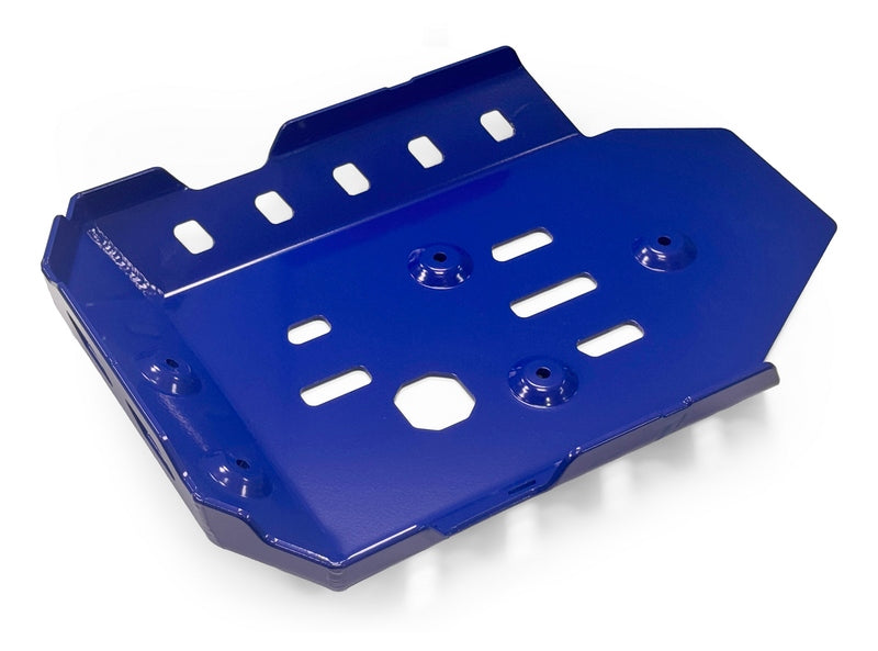 BIHR ALUMINUM TRAIL ENGINE GUARD, BLU