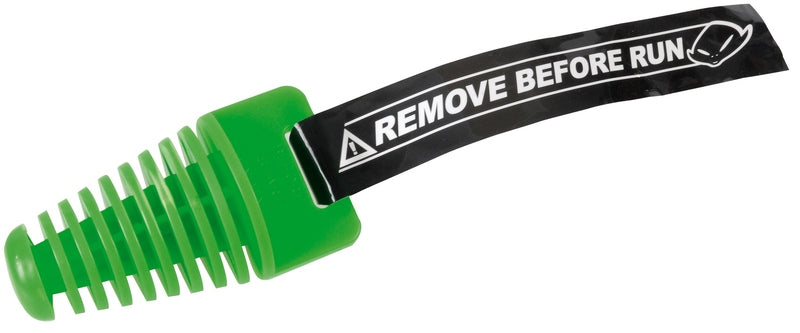 UFO EXHST PLUG 4 STROKE WITH STRAP GRN