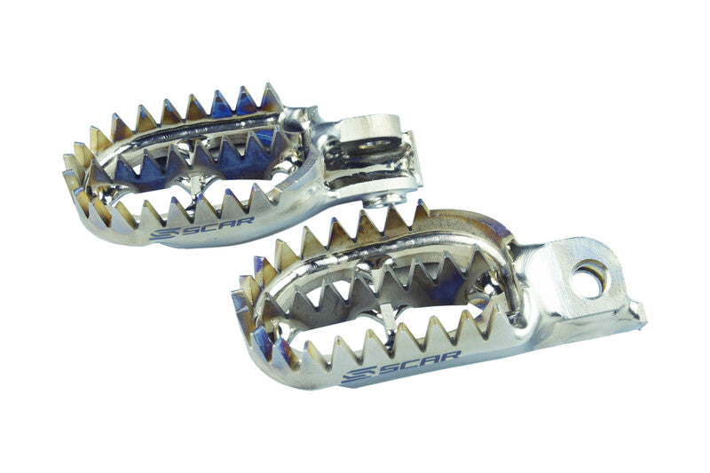 SCAR FOOT PEGS TITANE