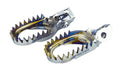 SCAR FOOT PEGS TITANE ANTI MUD