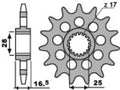 PBR FR SPROC 525 STEEL NFR 2147, 17