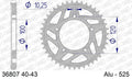 AFAM RR SPROC 525 ALU UL HA 36807, 42