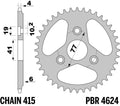 AFAM RR SPROC 520 STEEL ST 71304, 42