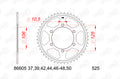 AFAM RR SPROC 525 STEEL ST 86605, 46