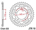 JTSPR RR SPROC 525 STEEL ST 10, 44