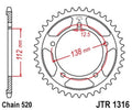 JTSPR RR SPROC 520 STEEL ST 1316, 43