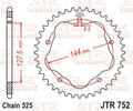 JTSPR RR SPROC 525 ALU UL 752, 41