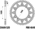 PBR RR SPROC 520 ALU UL 4649, 49