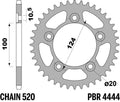 PBR RR SPROC 520 STEEL ST 4444, 46