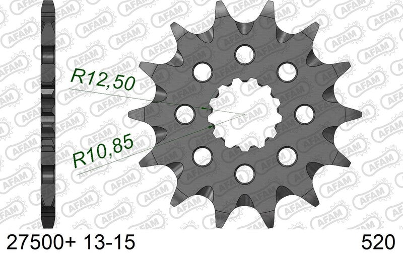 AFAM FR SPROC 520 STEEL SC 27500, 14