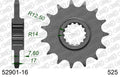 AFAM FR SPROC 525 STEEL ST 52901, 16