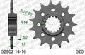 AFAM FR SPROC 520 STEEL ST 52902, 16