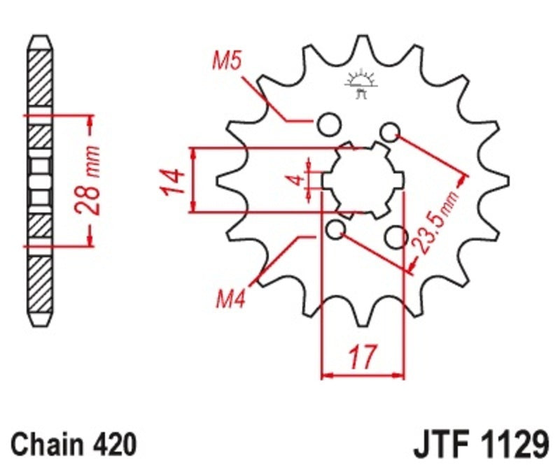 JTSPR FR SPROC 420 STEEL ST 1129, 13