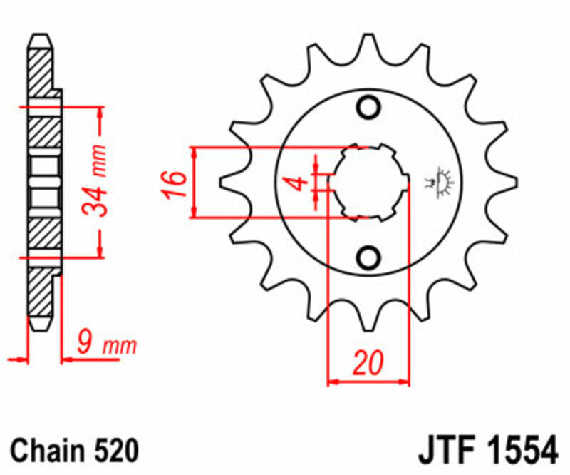 JTSPR FR SPROC 520 STEEL ST 1554, 13