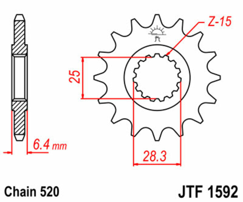 JTSPR FR SPROC 520 STEEL ST 1592, 14