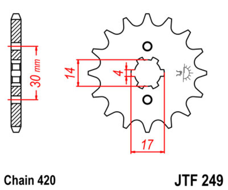 JTSPR FR SPROC 420 STEEL ST 249, 13