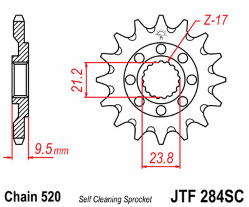 JTSPR FR SPROC 520 STEEL SC 284, 14