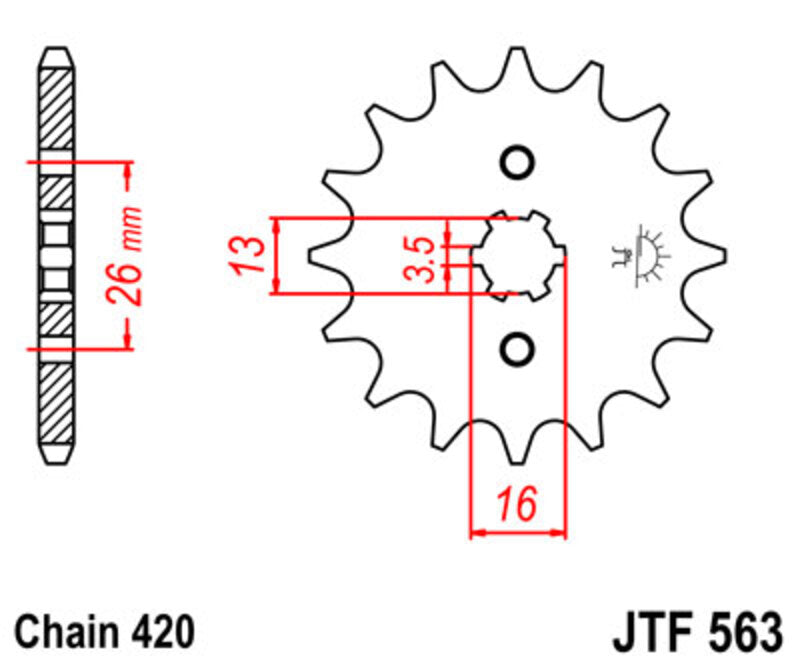 JTSPR FR SPROC 420 STEEL ST 563, 12