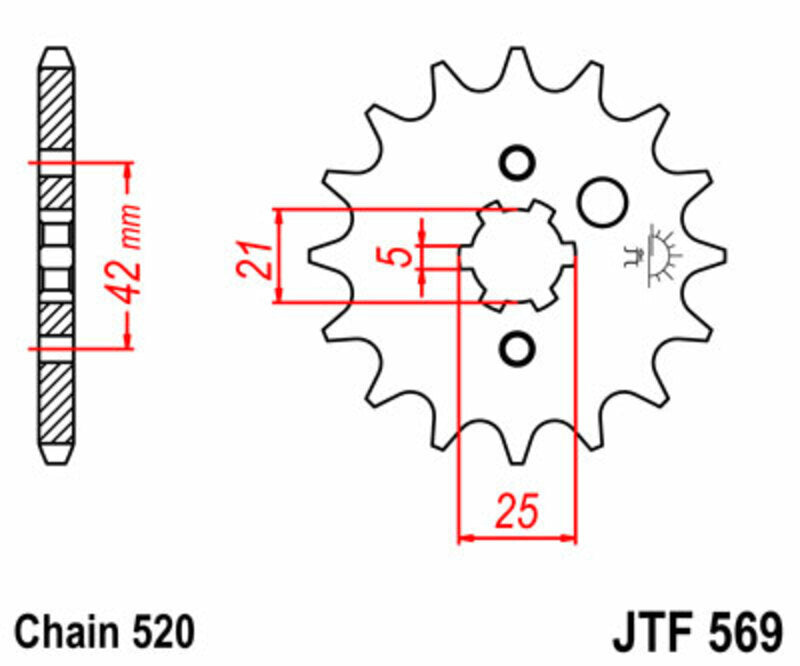 JTSPR FR SPROC 520 STEEL ST 569, 13
