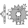 PBR FR SPROC 428 STEEL ST 2037, 17