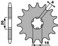 PBR FR SPROC 420 STEEL ST 560, 12