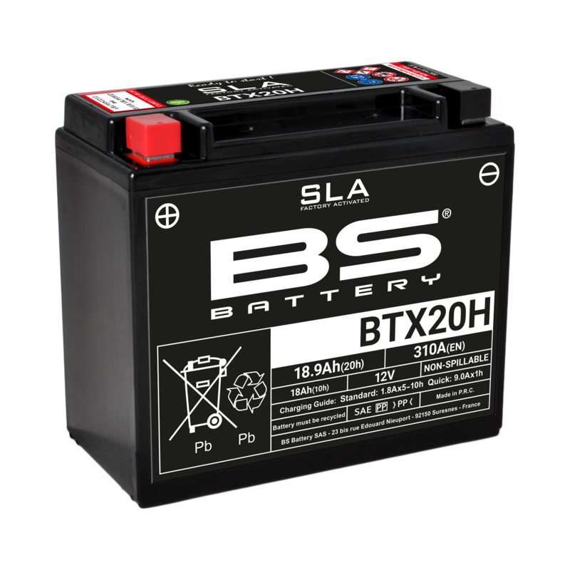 BSBAT BATTERY BTX20H FA
