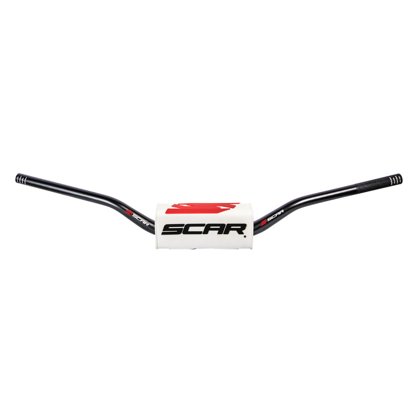 SCAR HANDLEBAR O2 RC BLACK PAD, WHT